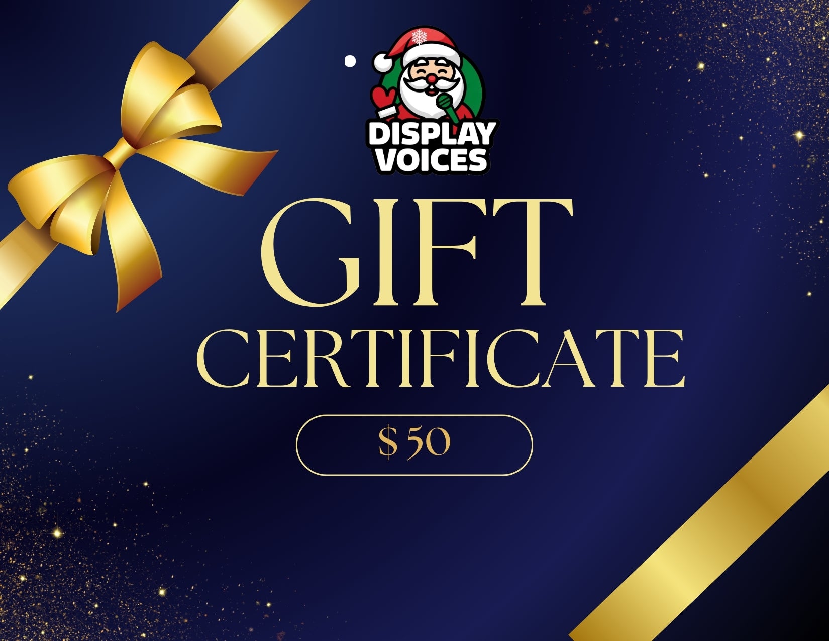 Display Voices Gift Card